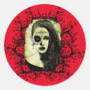 Search for day of the dead girl stickers Dia de los muertos