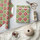 Search for funky christmas wrapping paper Green