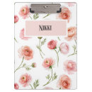 Search for floral clipboards Feminine