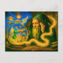 Search for fortune teller postcards Wizard