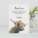 Search for highland cow thank you cards Scottish