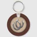 Search for lucky horseshoe key rings Western