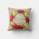Search for burlap christmas cushions Watercolor