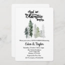 Search for camping engagement party invitations Rustic