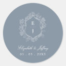 Search for monogram floral wedding stickers Logo