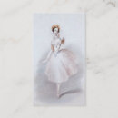 Search for ballet business cards Pretty
