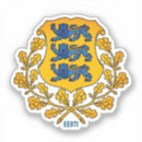 Search for estonian flag stickers Coat of arms