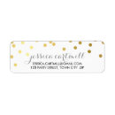Search for confetti polka dot return address labels Trendy