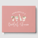 Search for bachelorette guest books Pink