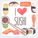 Search for japanese sushi stickers Sashimi
