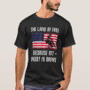 Search for because of the brave tshirts Land