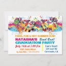 Search for fun graduation invitations Colourful
