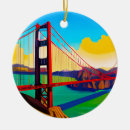 Search for bridge christmas tree decorations Golden gate bridge