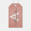 Search for rose gold gift tags Glitter