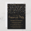 Search for confetti engagement party invitations Sparkle