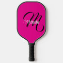 Search for pink pickleball paddles Text