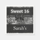 Search for black and silver napkins Birthday