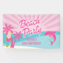 Search for beach birthday banners Tropical