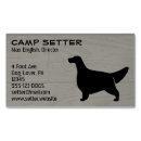 Search for setter business cards Dog