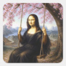 Search for mona lisa stickers Famous