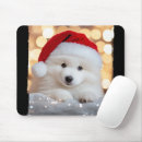 Search for samoyed dog mousepads Winter