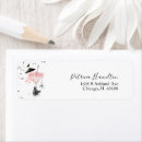 Search for cocktail return address labels Watercolor