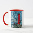 Search for great lake state mugs Lighthouse