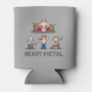 Search for rock band can coolers Metal
