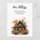 Search for halloween moving announcement cards Spooky