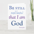 Search for be still and know i am god cards Scripture