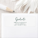 Search for elegant graduation return address labels College grad