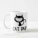 Search for funny cat coffee mugs Dad