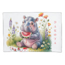 Search for hippopotamus pillowcases For kids