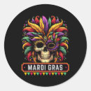 Search for carnival mask stickers Bourbon street