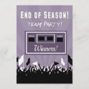 Search for end of season invitations Celebration