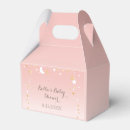 Search for blush pink favour boxes Pink baby shower