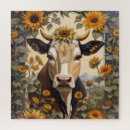 Search for cow puzzles Floral