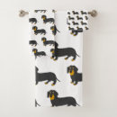 Search for dachshund bath towels Dog