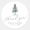 Search for watercolor tree wedding stickers Green and white