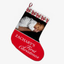 Search for baby christmas stockings Baby's first christmas