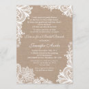 Search for vintage lace bridal shower invitations Chic