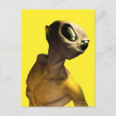 Search for space alien postcards Photography