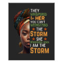 Search for i am the storm art Black woman