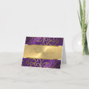 Search for purple and gold thank you cards Bat mitzvah