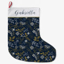 Search for blue and silver christmas stockings Modern