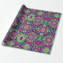 Search for gold flowers wrapping paper Geometric