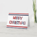 Search for red white blue christmas cards Merry