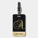 Search for unique luggage tags Monogrammed