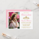 Search for pink quinceanera invitations Elegant