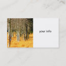 Search for aspen tree business cards Forest